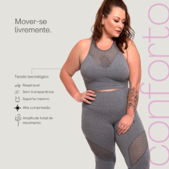 Roupas esportivas plus size