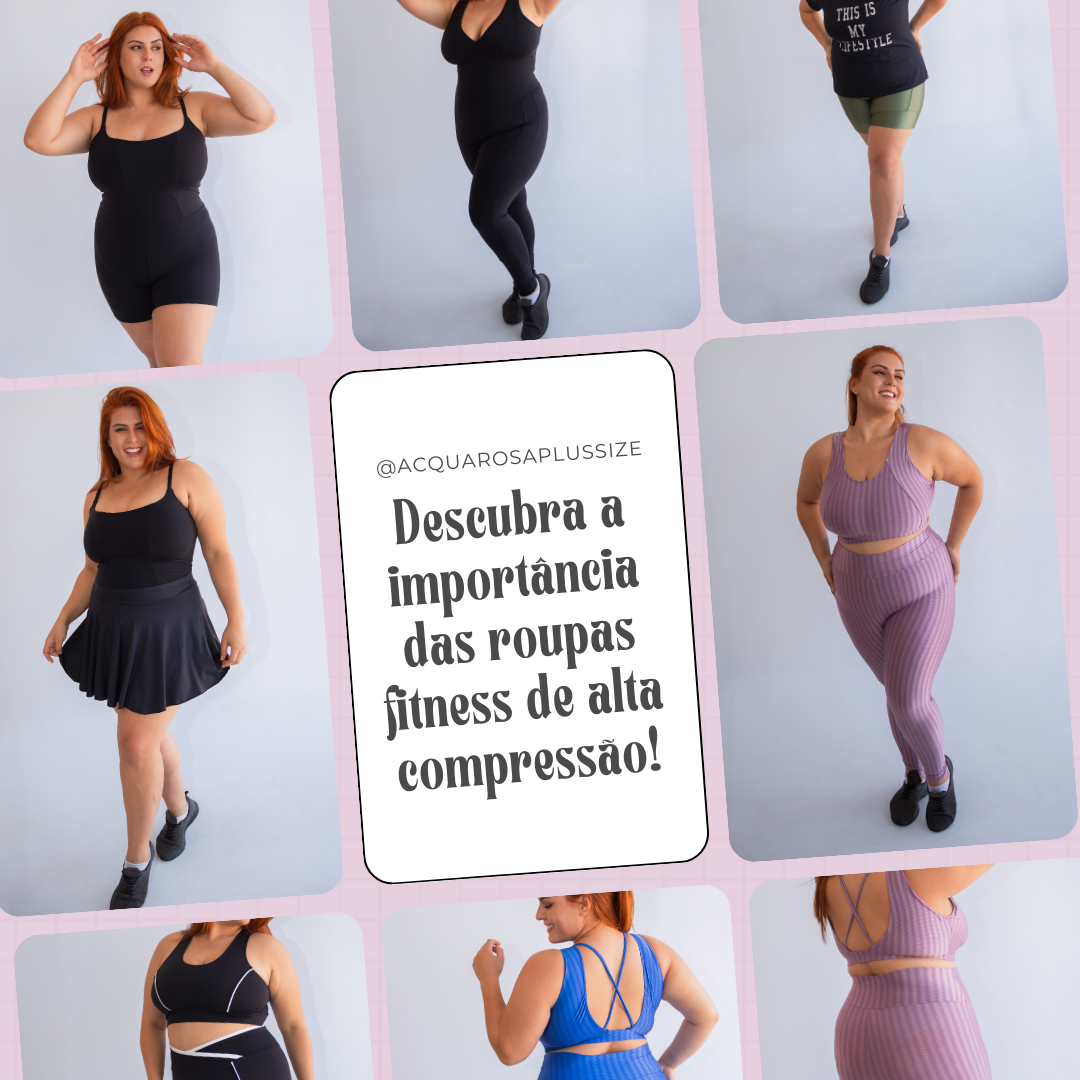 Beneficios de roupas fitness plus size